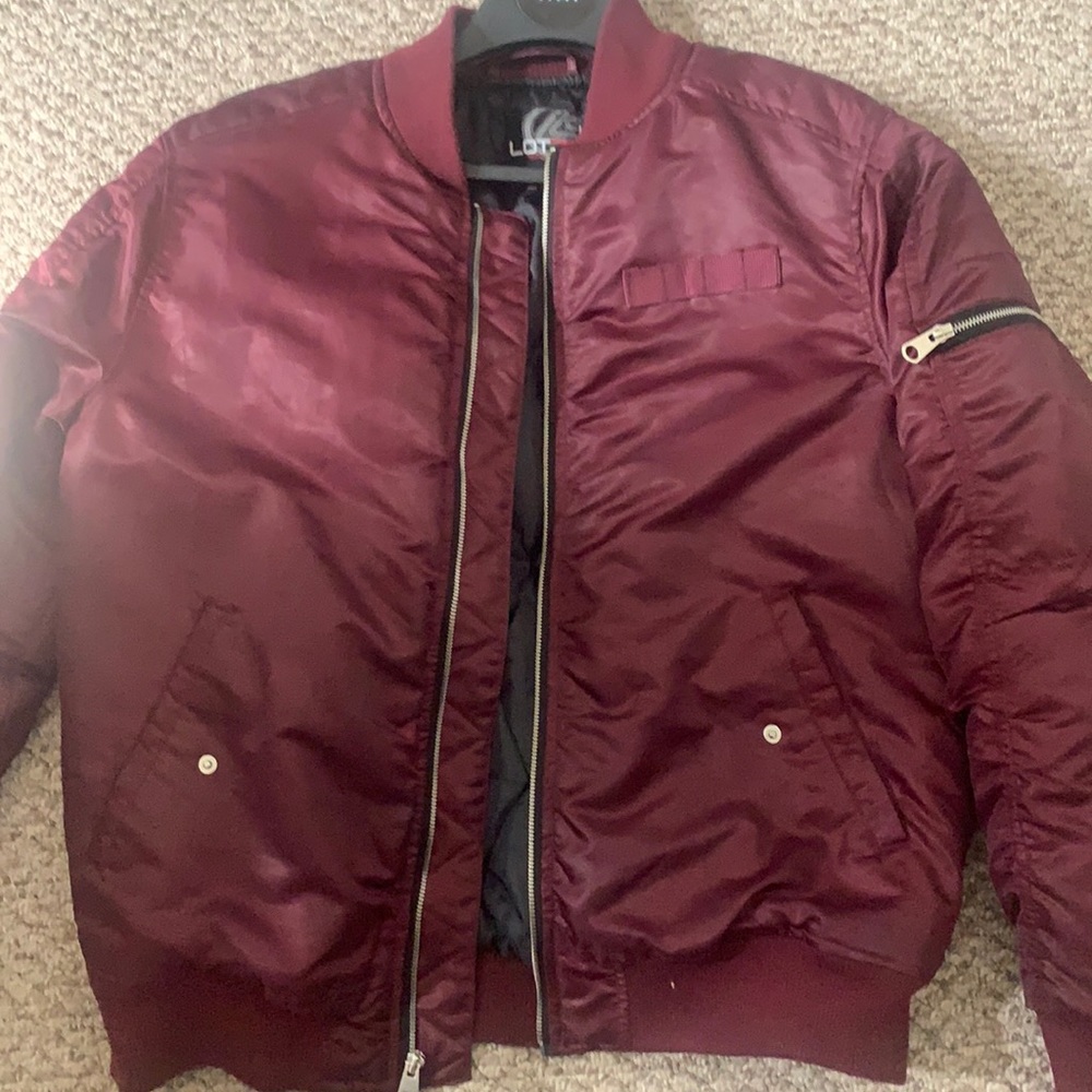Maroon jacket